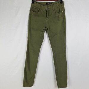Love Culture Jeans Juniors 5 Green Mid Rise Womens Skinny Leg Denim W27‎ x L27.5